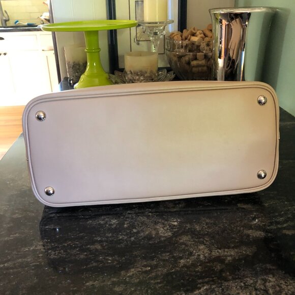 PRADA City Calfskin Braided Medium Double Bag Cammeo Beige - Picture 7 of 16